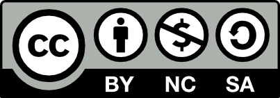 License Attribution-NonCommercial-ShareAlike 4.0 International