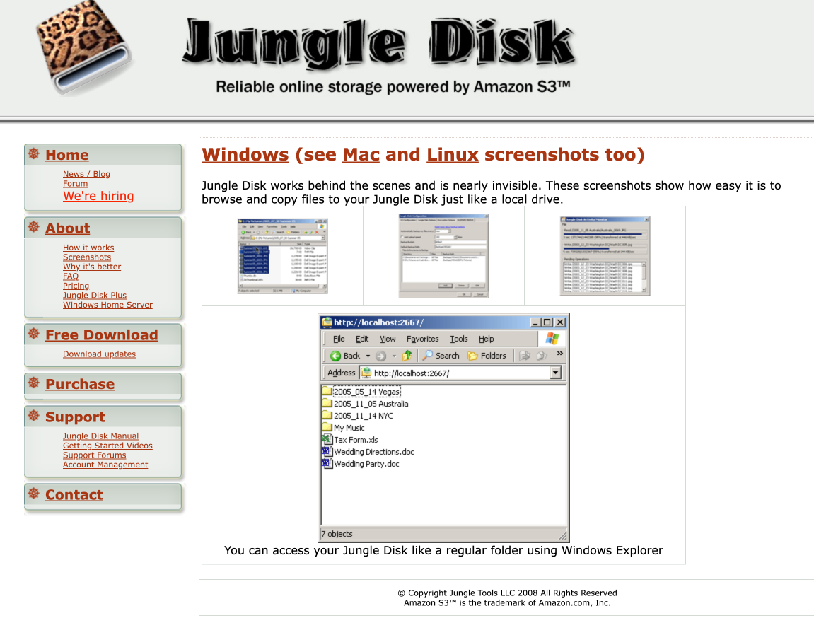 <https://web.archive.org/web/20080214072822/http://jungledisk.com/screenshots.shtml>